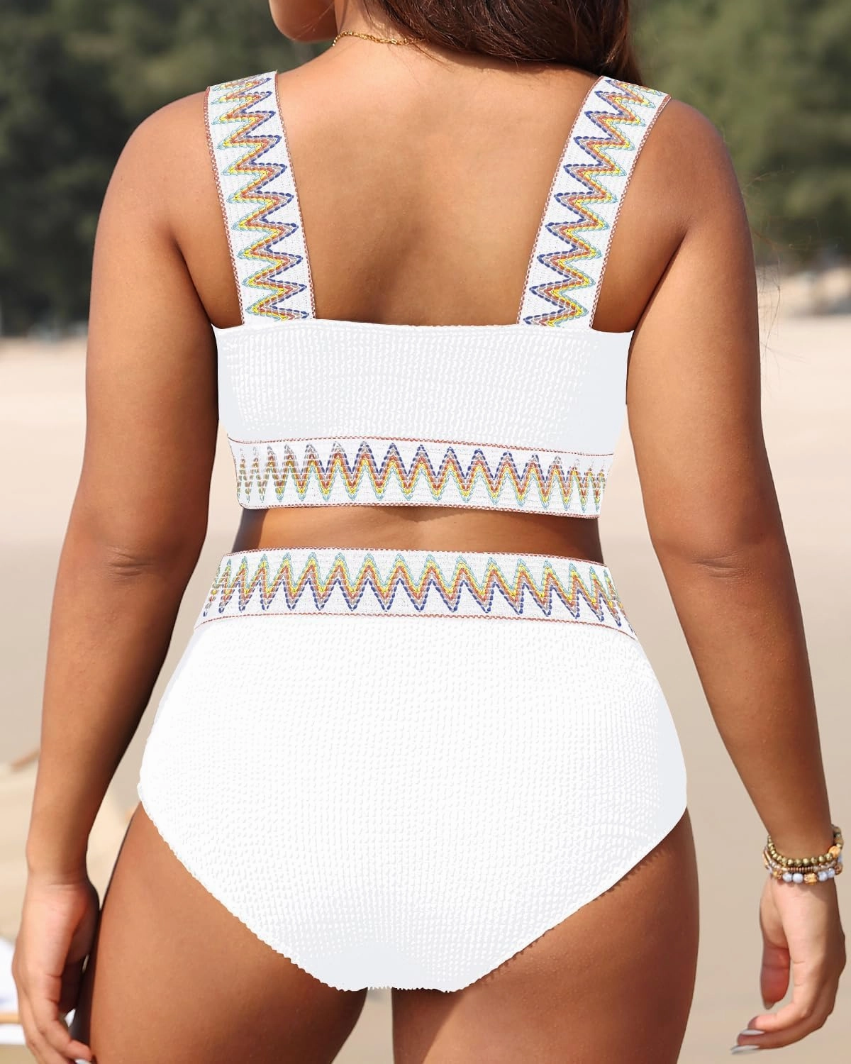 Daci Women Plus Size 2 Piece Swimsuits - High Waisted Bikini Sets Tummy Control Bathing Suit 2025 Swimwear