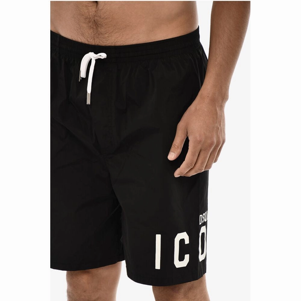 Dsquared Logo Print ICON Swim Men's Shorts