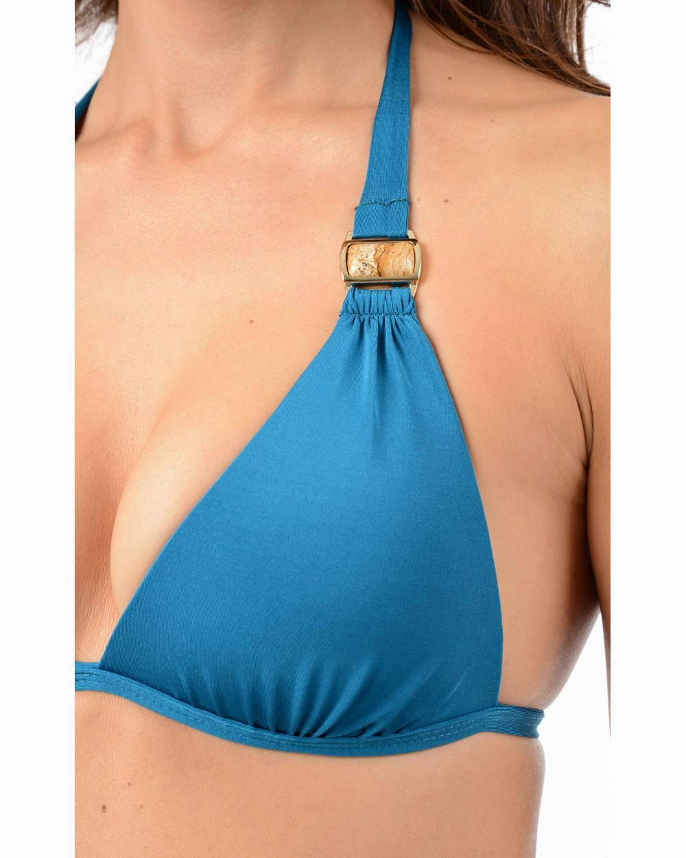 Envy Push Up  Natural Stone Halter & Scoop Swimsuit