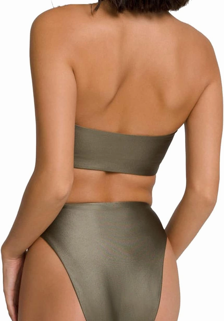 Good American Women's Better Band Bikini Top