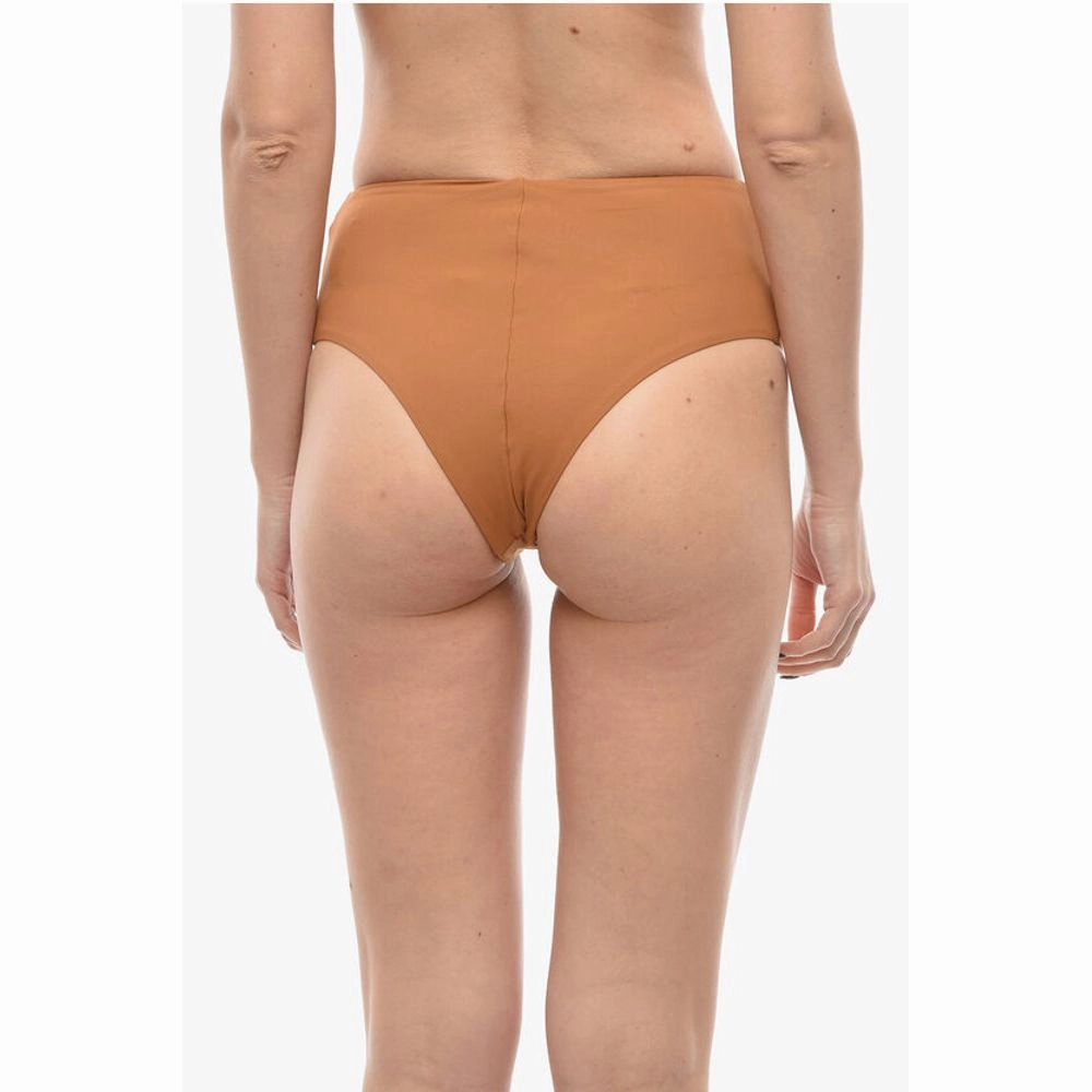 Karl Lagerfeld High Waist Bikini Bottom with Women's Logo