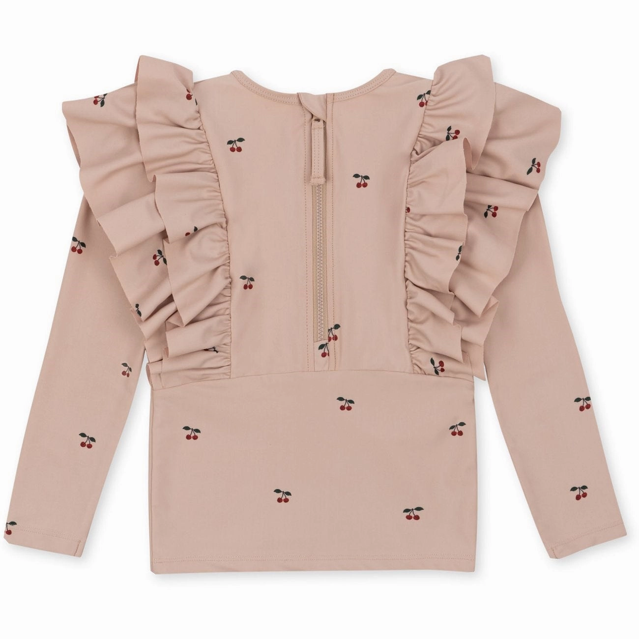 Konges Sljd Manuca Frill Swim Blouse Cherry Blush