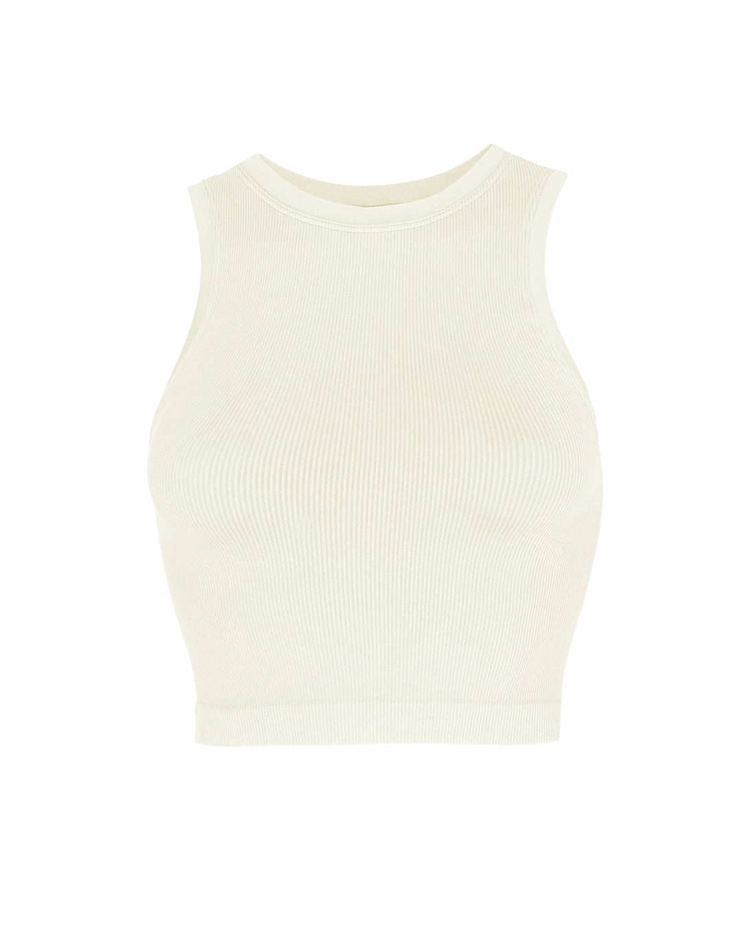 LUMINOUS Ribbed Vest | Cream