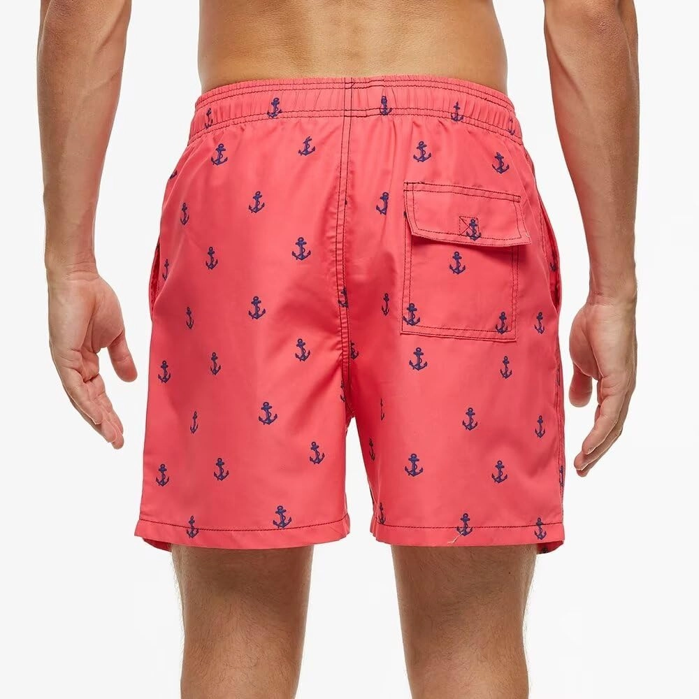 Men Swim Trunks Board Shorts with Mesh Lining Bathing Suits for Beach Swimwear Swimming