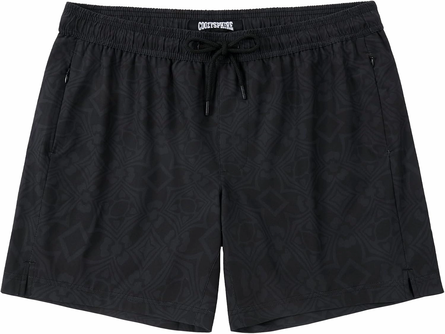 Mens Swim Trunks with Compression Liner 5 Inch Inseam Swimming Trunks Shorts for Men Bathing Suit