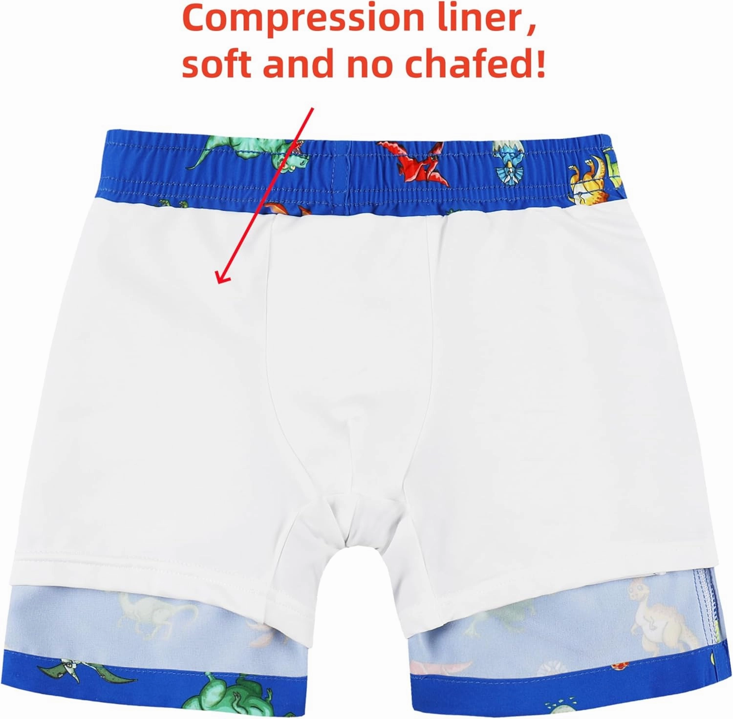 MILANKERR Toddler Boys Rash Guard Sets,Swim Trunks with Compression Liner,Swim Shirt Sets
