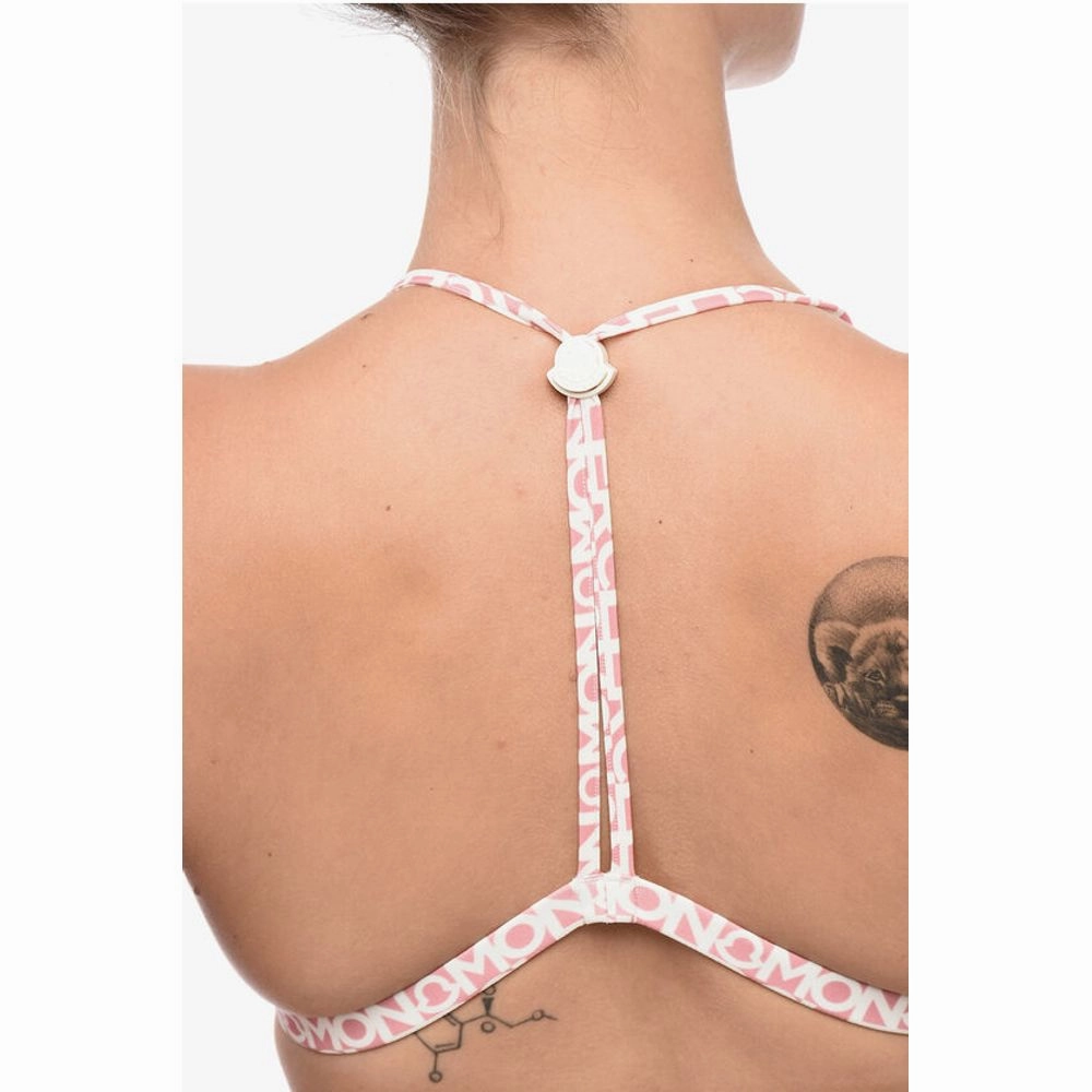 Moncler Logoed Bikini Set with Adjustable Women's Straps