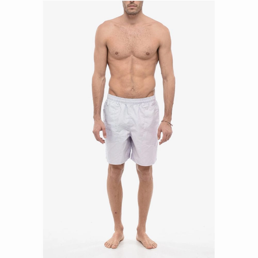 Objects IV Life Solid Color Nylon Swim Men's Shorts