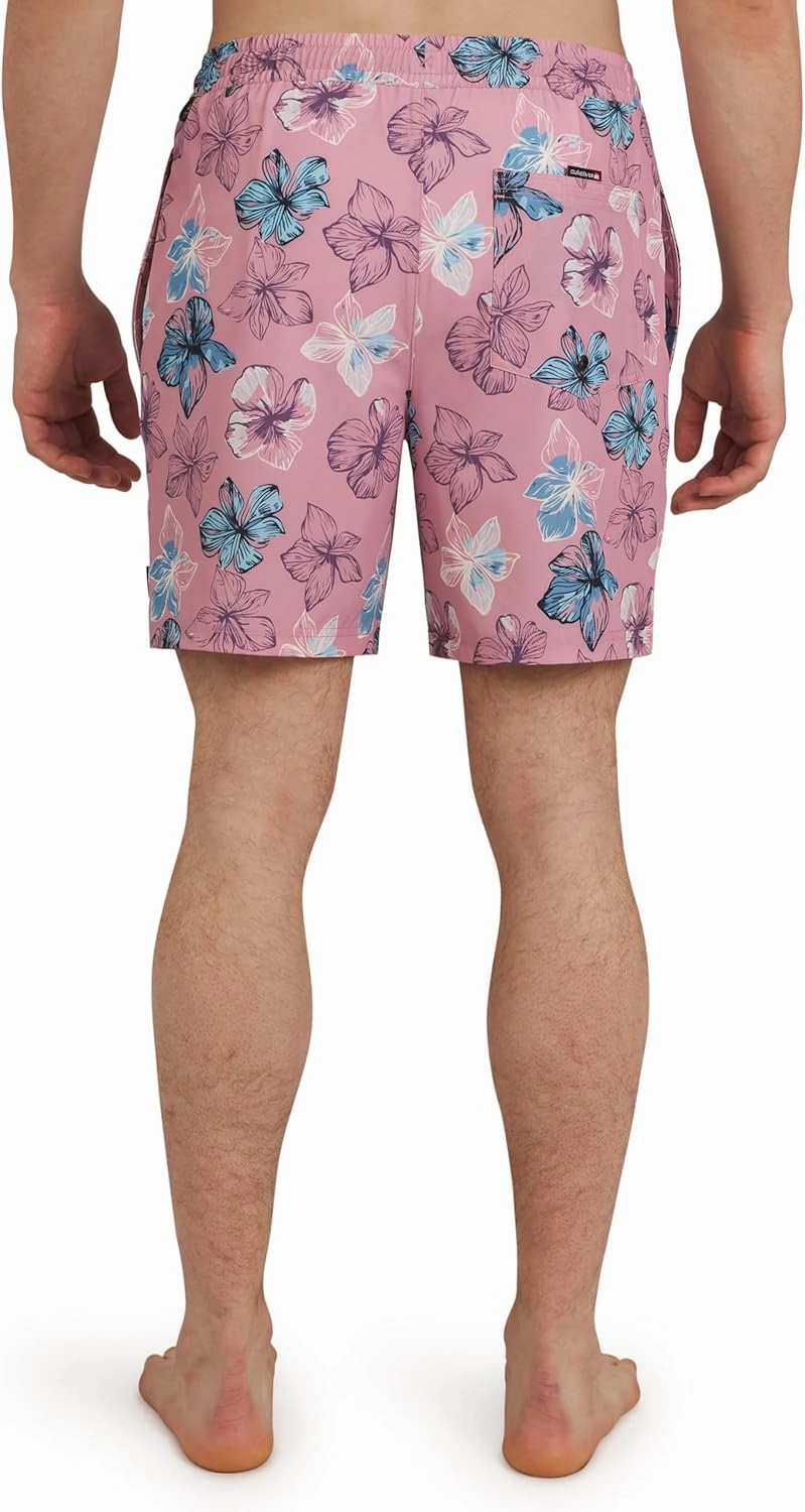 Quiksilver Men's Swimwear Regular Fit Stretchable Comfort Liner Swim Trunks (S-XXL)