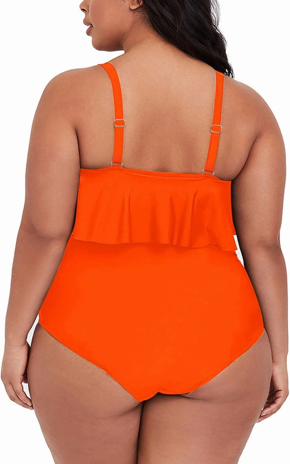 Sovoyontee Women's 2 Piece Plus Size High Waisted Swimsuit Bathing Suit