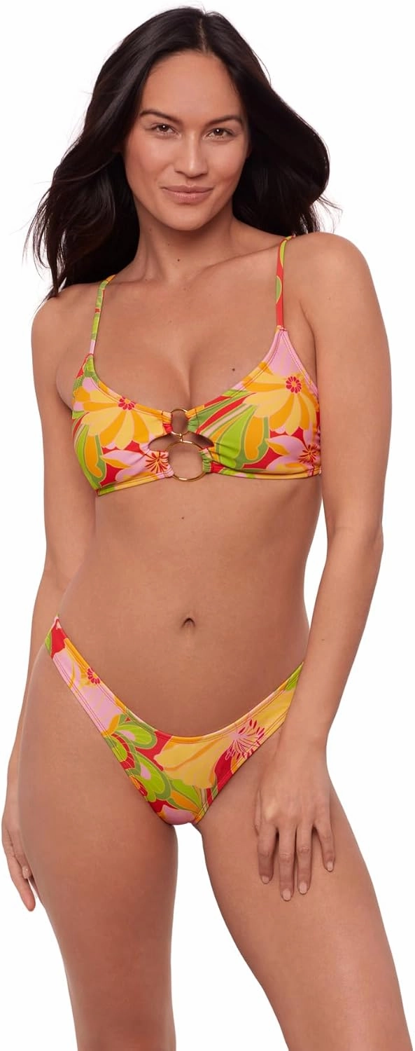 Sports Illustrated Women's Double Ring Bralette Bikini Top