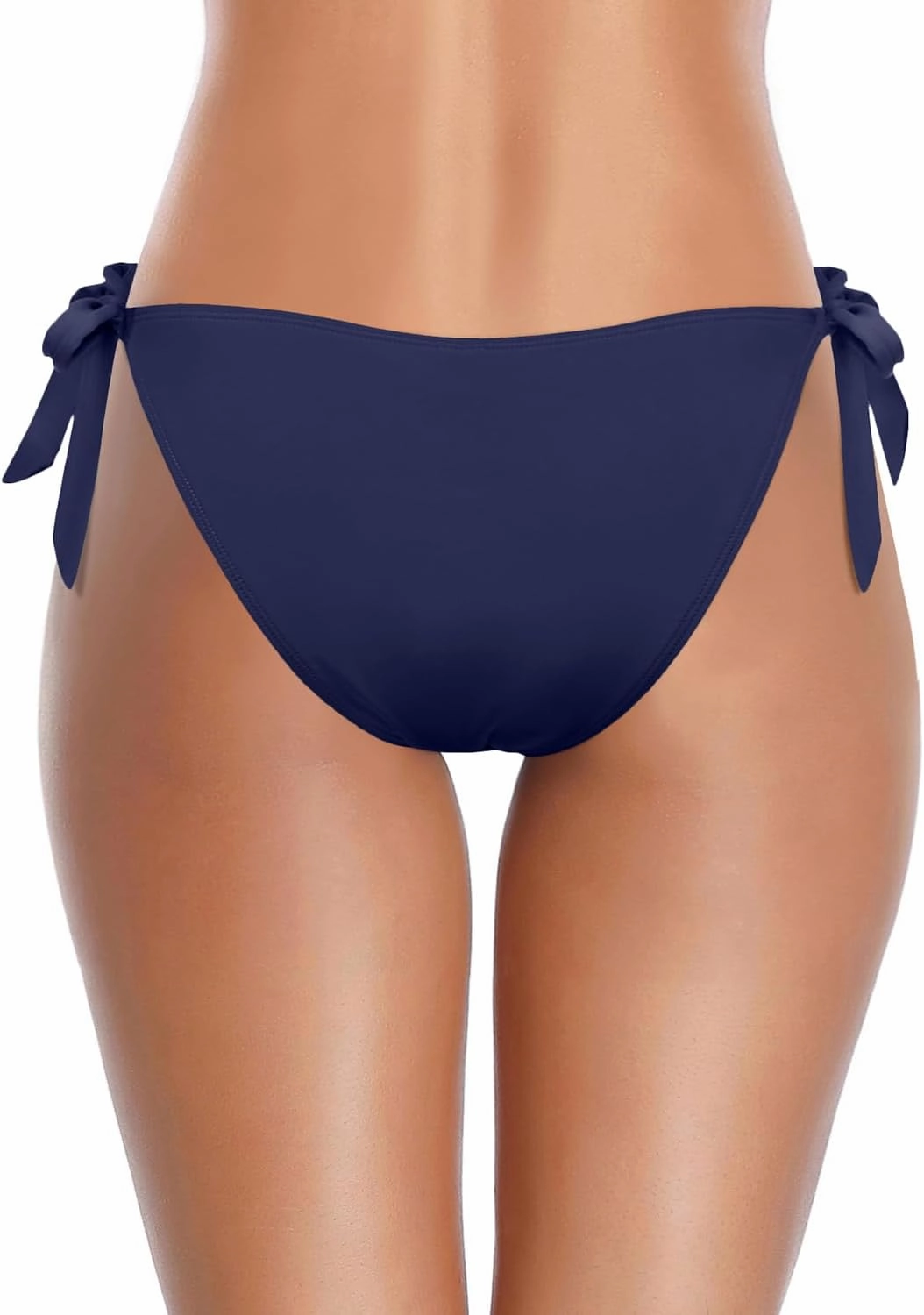 Tempt Me Women Side Tie Bikini Bottoms - String Swim Bottoms Low Rise Bathing Suit Bottoms Cheeky Coverage Swimwear 2025