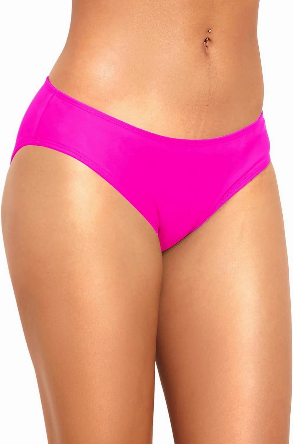 Tempt Me Women Strappy Bikini Bottom Full Coverage Bathing Suit Bottoms Swimsuit Bottom