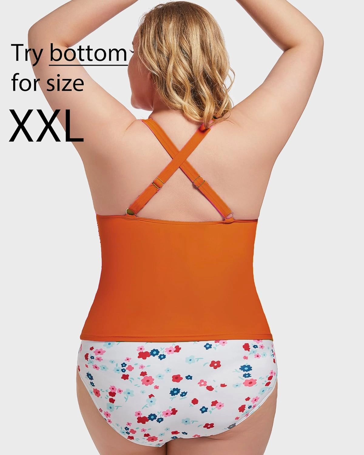 Women's Black High Waisted Bikini Bottom Full Coverage Bathing Suit Swim Bottoms Tummy Control Swimsuit Shorts