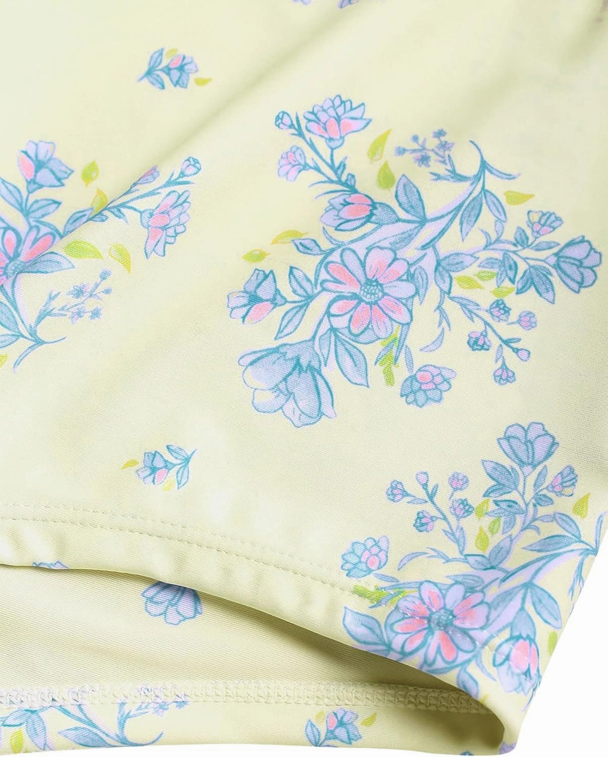 ZAFUL Women's Swim Shorts High Waisted Bow Gingham Floral Print Boyshorts Bathing Suit Swimsuit Bottoms Board Shorts